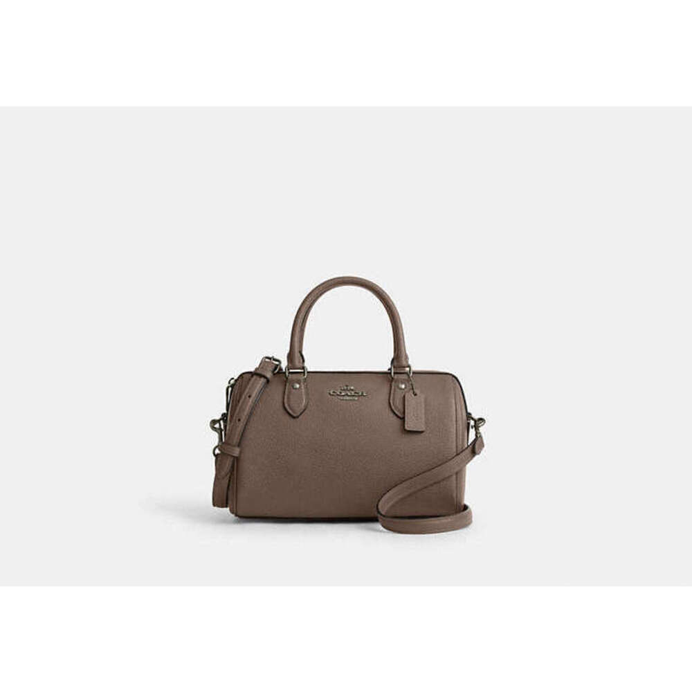 Rowan Satchel Bag - Dark Stone